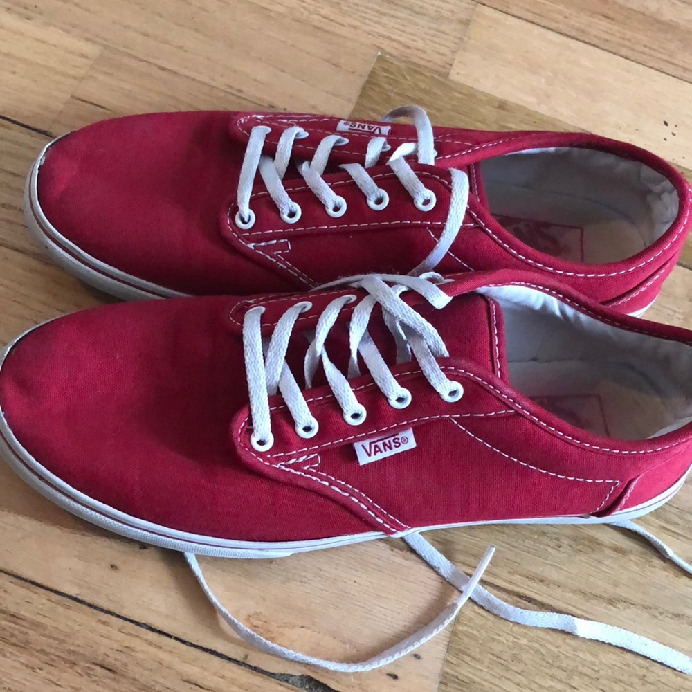 Women’s Red Vans